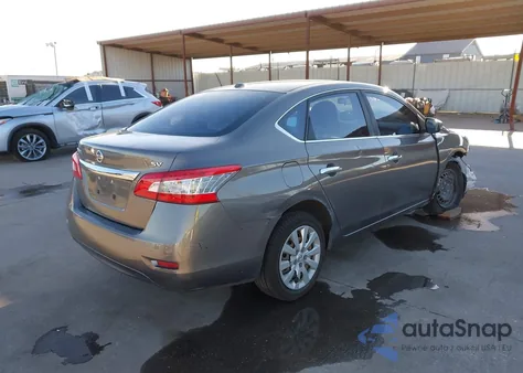 2015 Nissan Sentra Sv z USA, uszkodzony, nr VIN 3N1AB7AP5FL636396